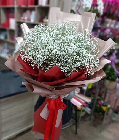 Букет цветов из: Гипсофила в Юрцово