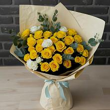 Букет цветов из:  Розы в Юрцово