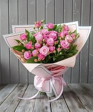 Букет Розовый кустик в Юрцово