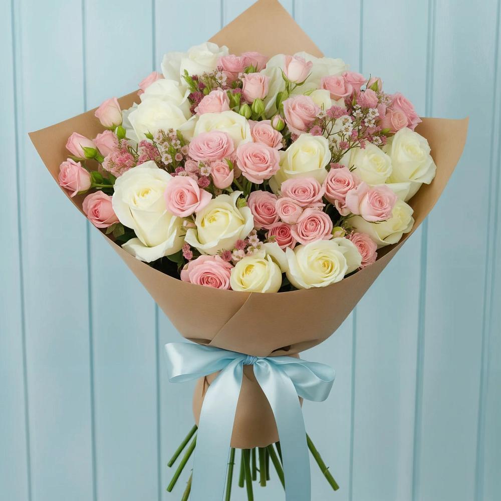 Букет цветов из: Розы в Юрцово