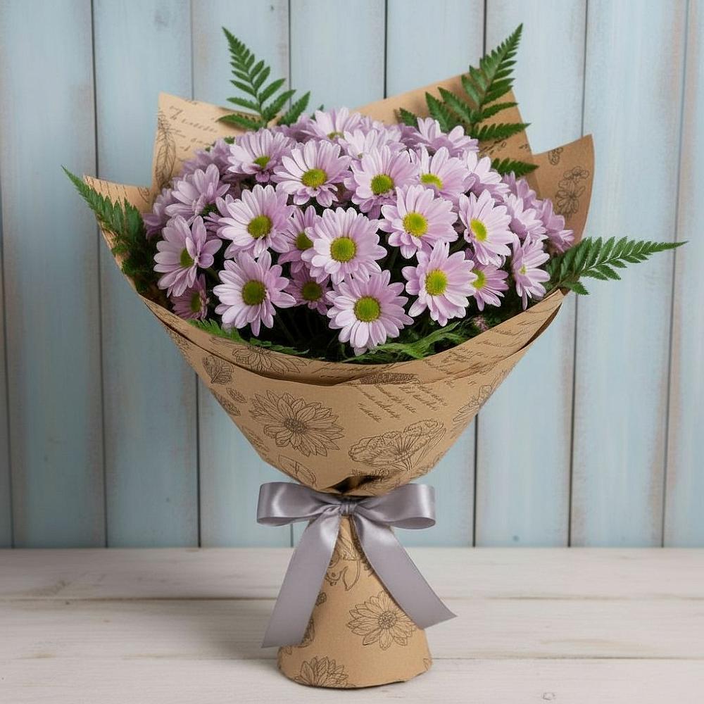 Букет цветов из: Хризантемы в Юрцово
