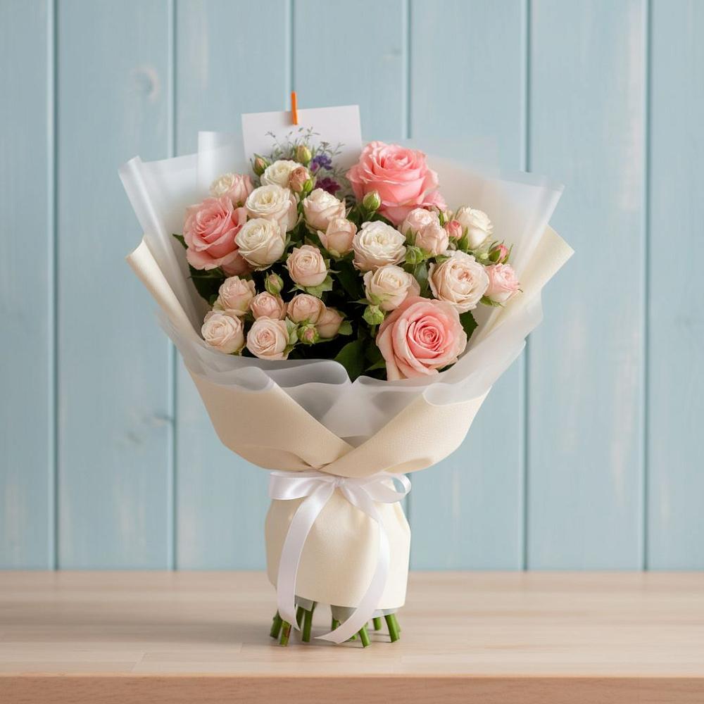 Букет цветов из: Розы в Юрцово