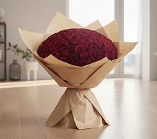Букет 101 Красная роза в Юрцово