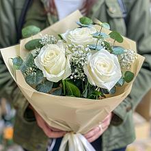 Букет цветов из:  Розы в Юрцово