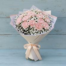 Букет цветов из:  Гвоздики в Юрцово