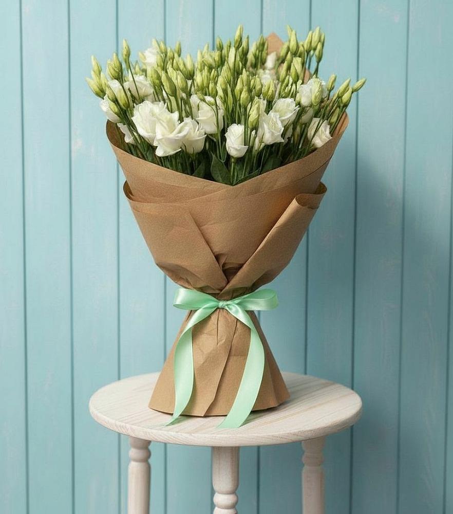 Букет цветов из: Лизиантусы в Юрцово