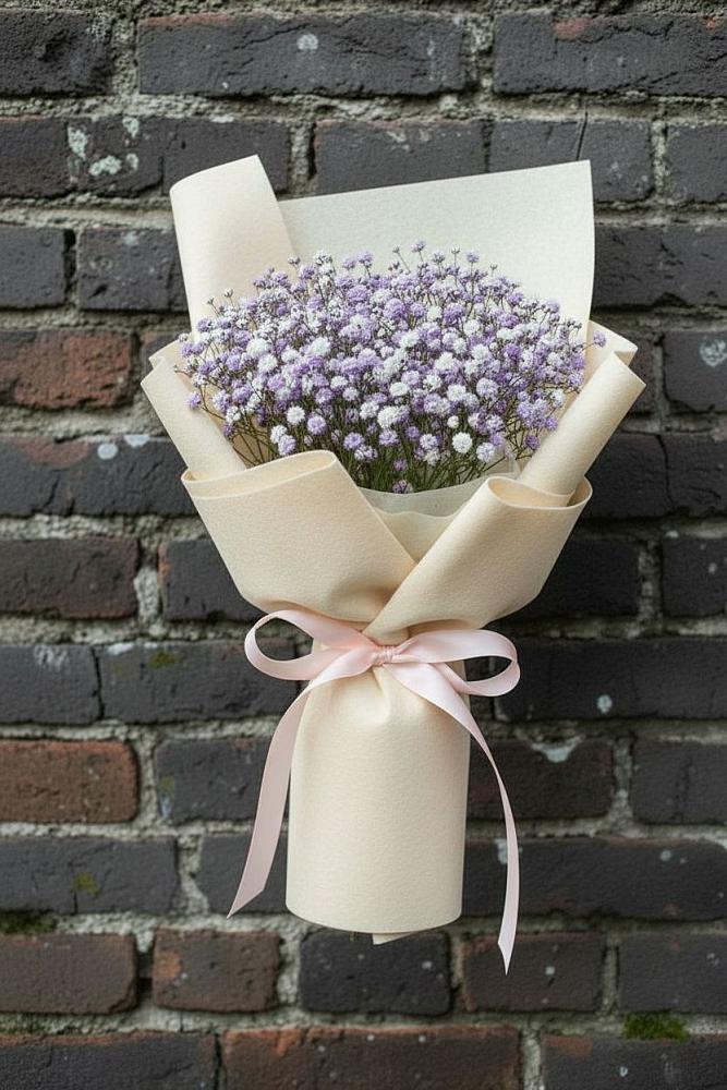 Букет цветов из: Гипсофила в Юрцово