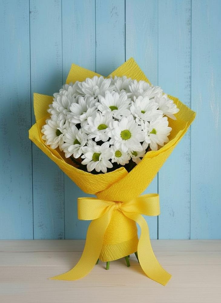 Букет цветов из: Хризантемы в Юрцово