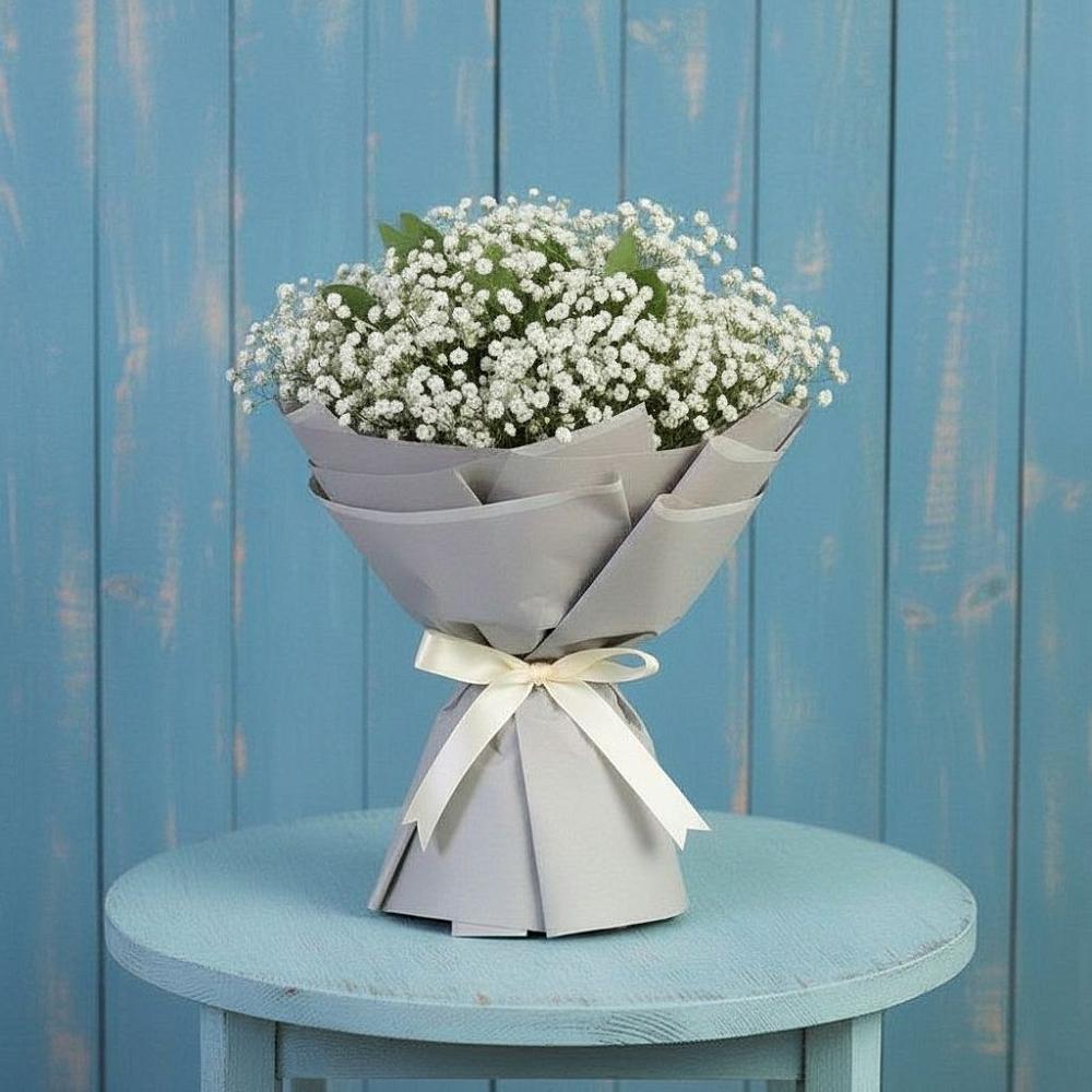 Букет цветов из: Гипсофила в Юрцово