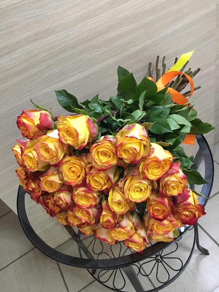 Букет Желтые розы в Юрцово