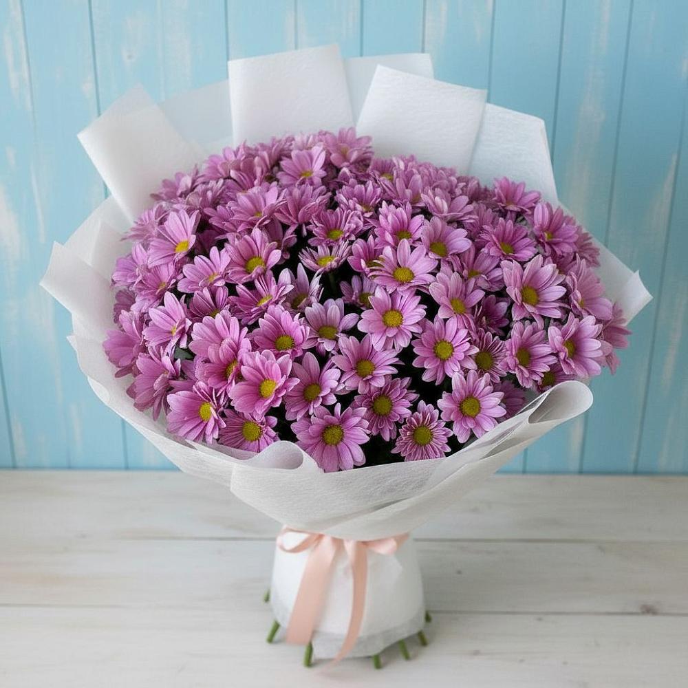 Букет цветов из: Хризантемы в Юрцово