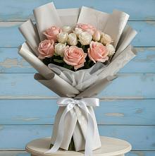 Букет цветов из:  Розы в Юрцово