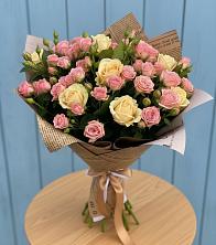 Букет цветов из:  Розы в Юрцово