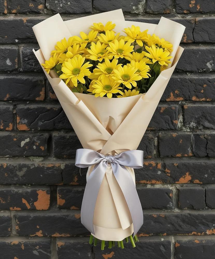 Букет цветов из: Хризантемы в Юрцово
