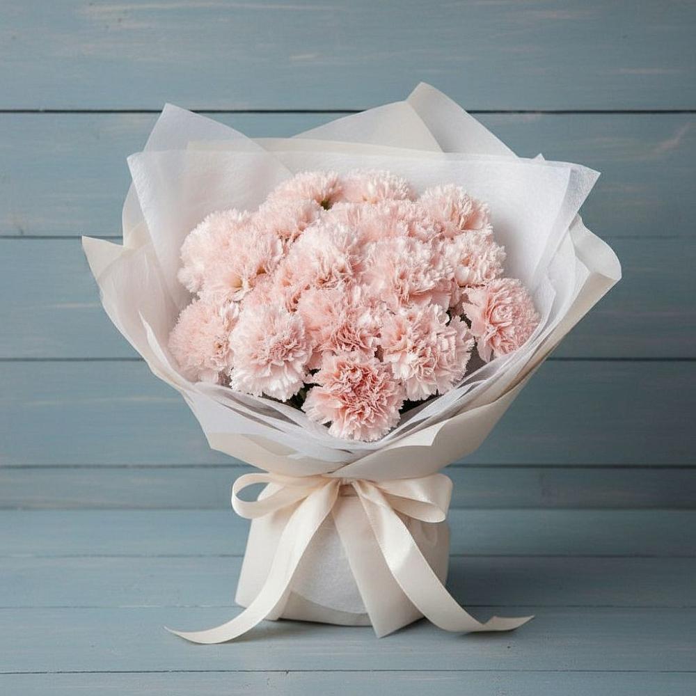 Букет цветов из: Гвоздики в Юрцово