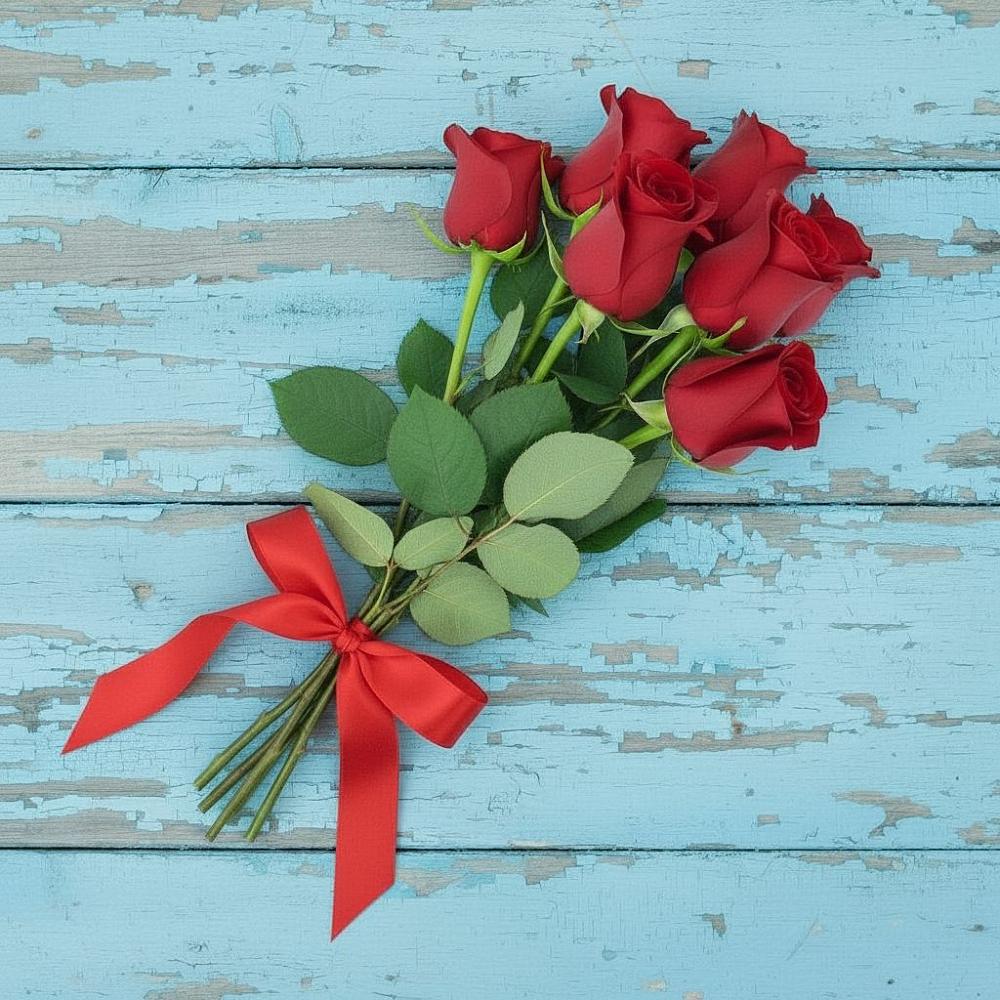 Букет Красные розы в Юрцово