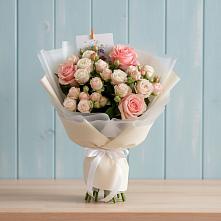 Букет цветов из:  Розы в Юрцово