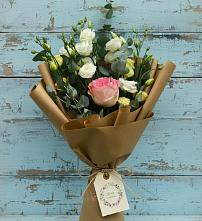 Букет цветов из:  Розы и Лизиантусы #REPLACE_PRED# Юрцово