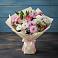 Букет цветов из: Хризантемы, Альстромерии и Розы в Юрцово